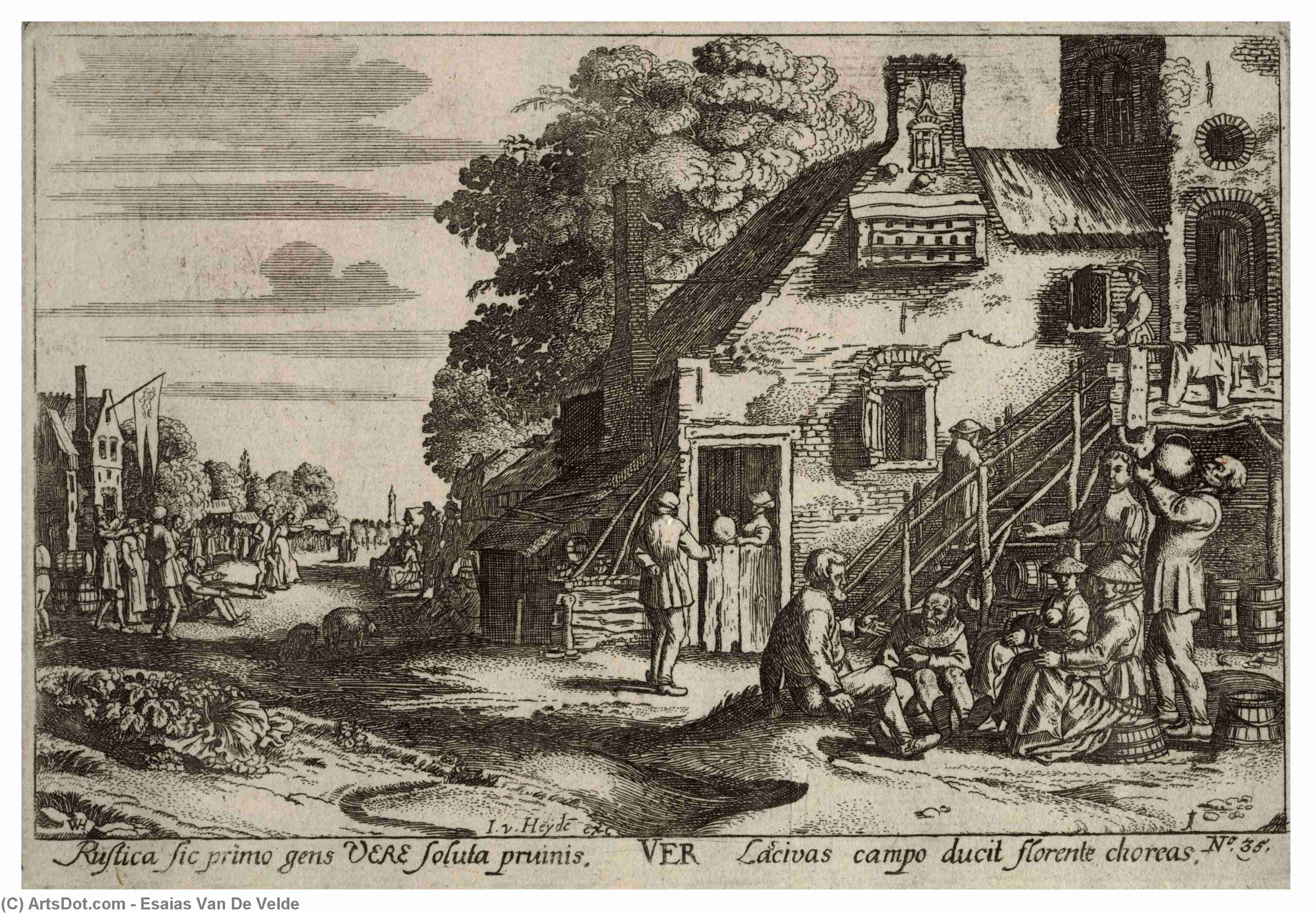 Spring — Esaias Van De Velde