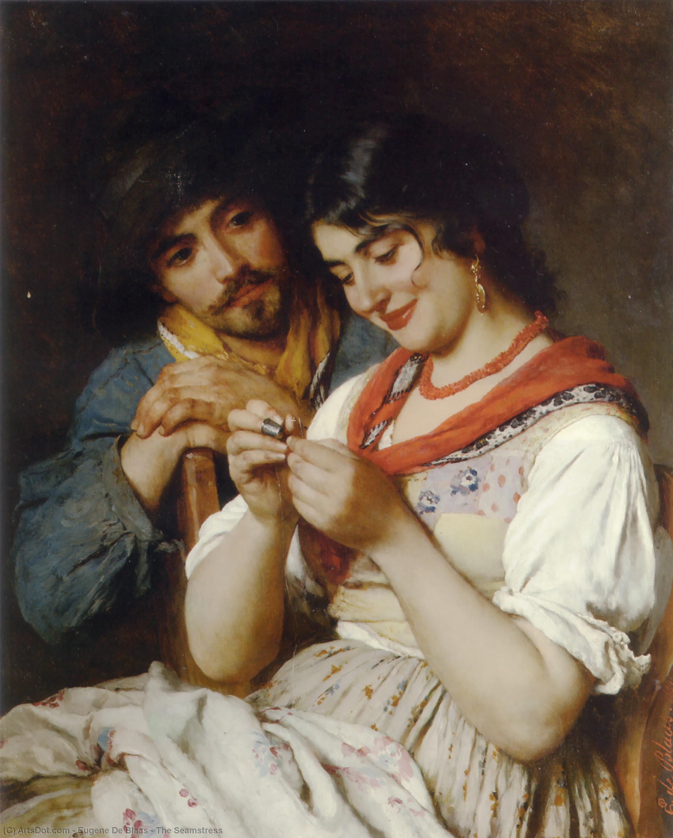 The Seamstress — Eugen Von Blaas
