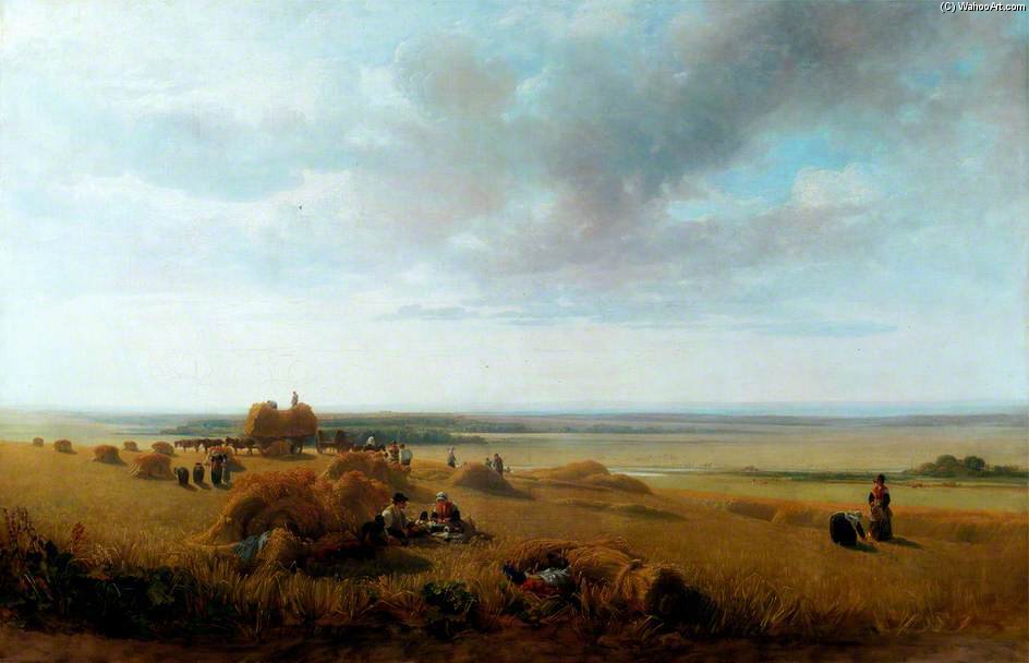 A Cornfield — Peter De Wint