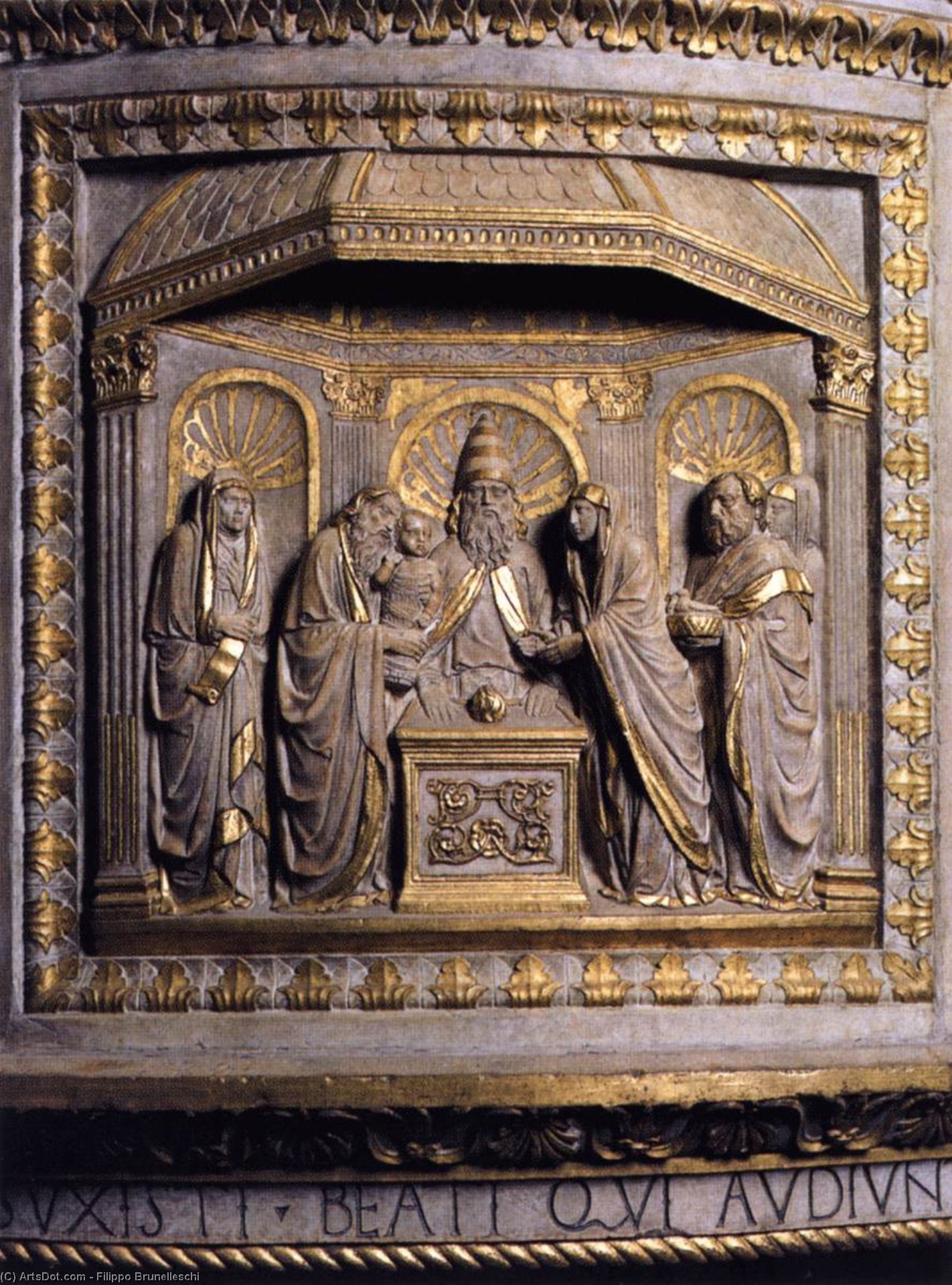 Pulpito (dettaglio) — Filippo Brunelleschi