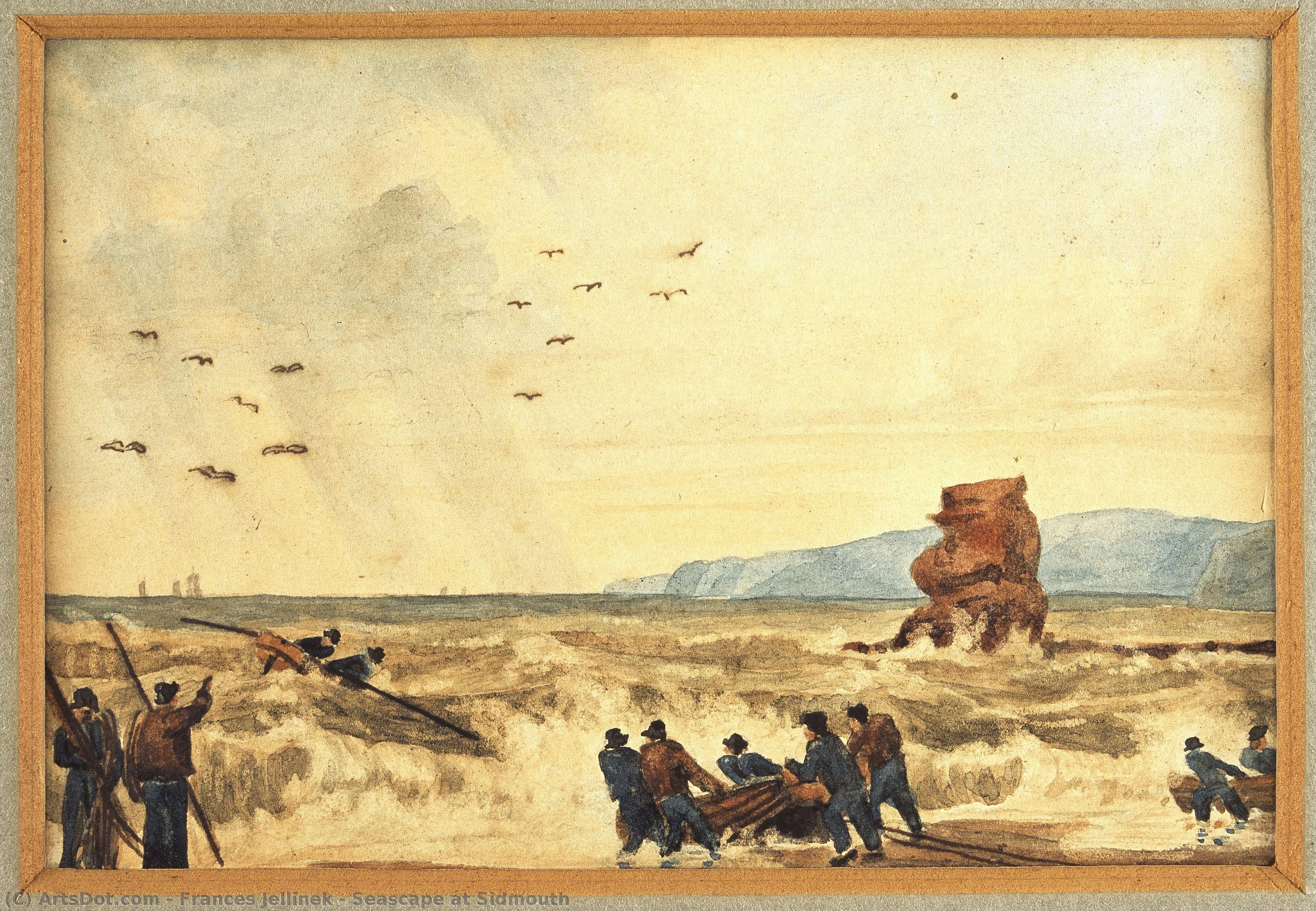 Seascape At Sidmouth — Frances Jellinek