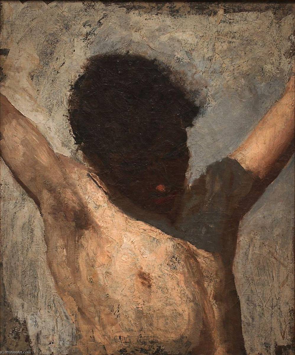 Study For The Crucifixion — Thomas Eakins