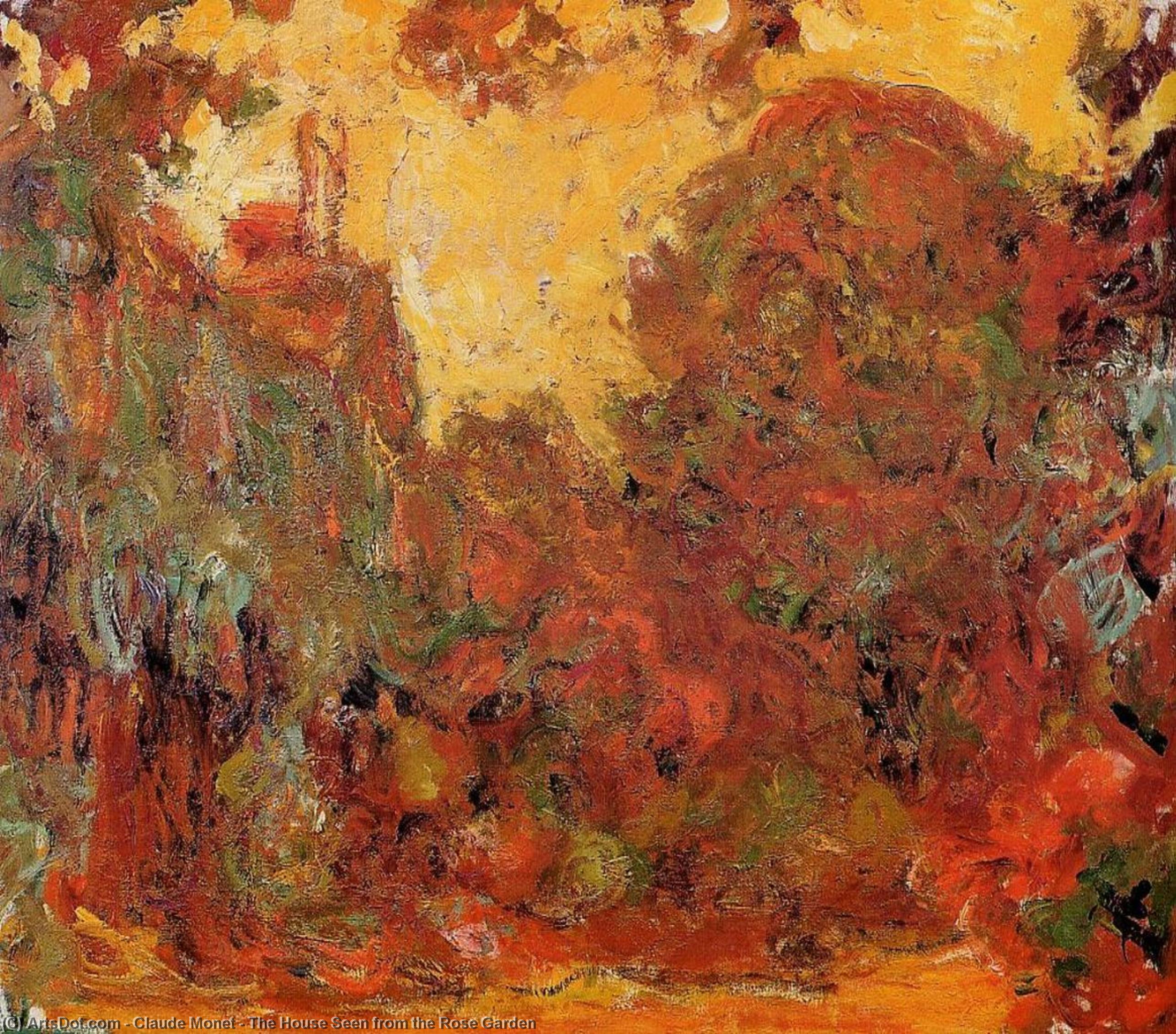 A Rózsakert Árnyánál — Claude Monet