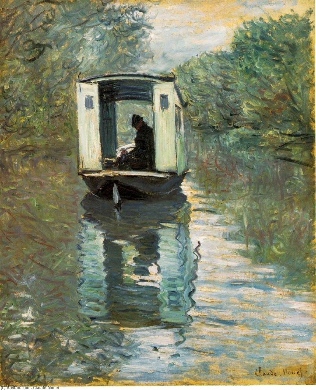 Bateau Atelier — Claude Monet