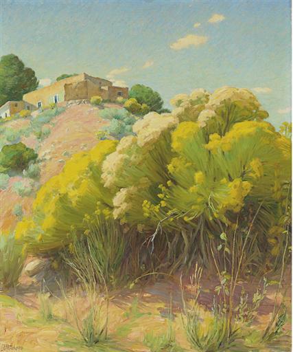 Taos Studio — Joseph Henry Sharp