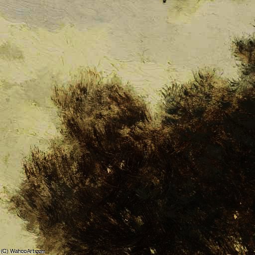 Landschap Met Twee Bomen — Paul Joseph Constantin Gabriel