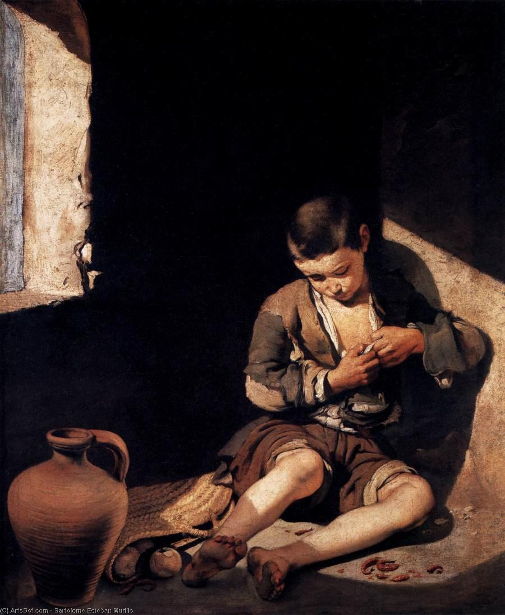 Der Junge Bettler — Bartolomé Esteban Murillo