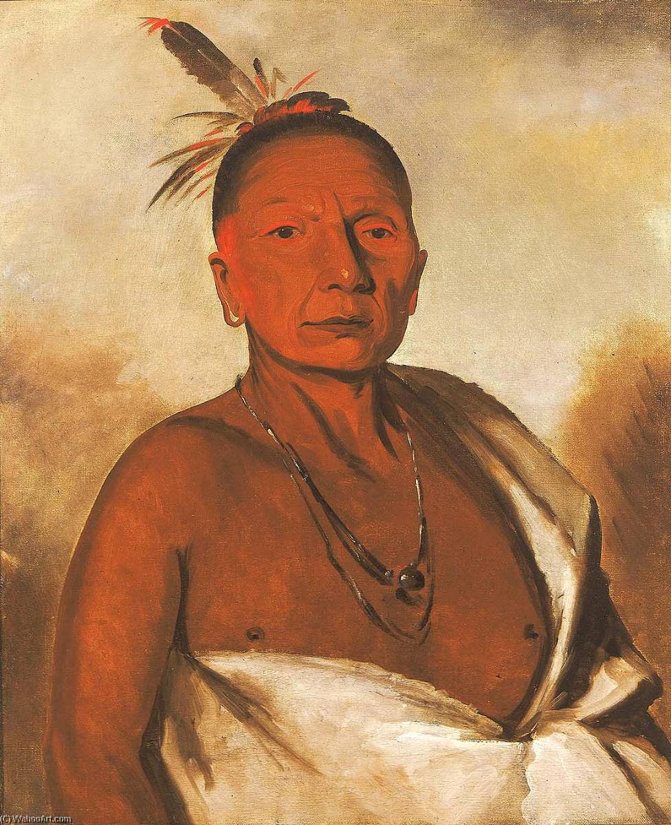 Kid Á Day, A Distinguished Brave — George Catlin