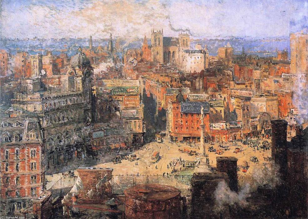 Columbus Circle — Colin Campbell Cooper