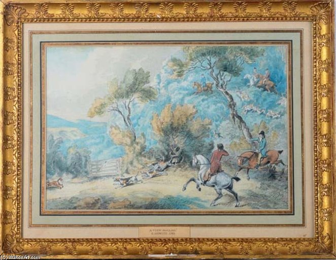 The Hunt; And Three Companion Drawings — Samuel Howitt