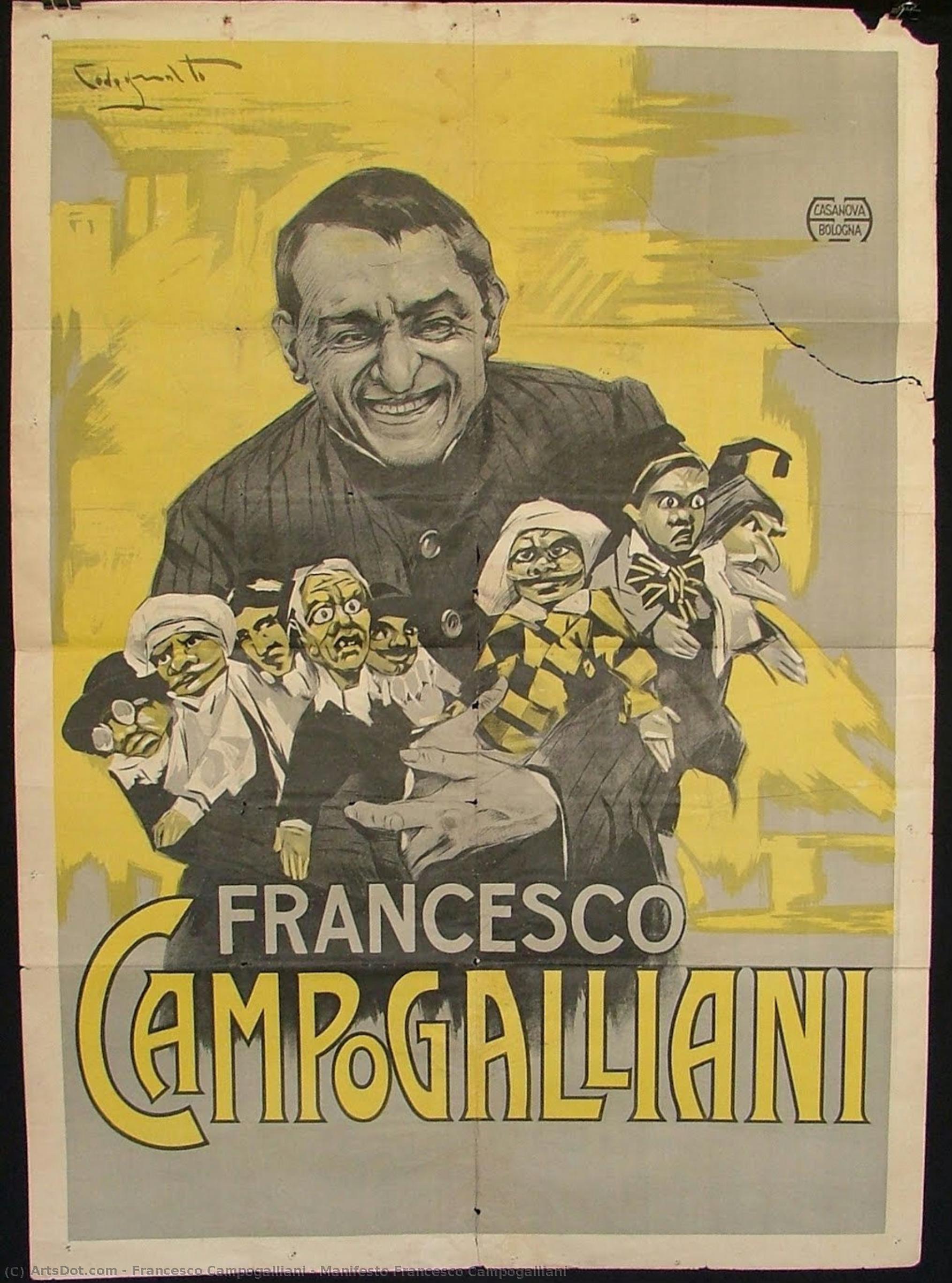 Manifesto Francesco Campogalliani — Francesco Campogalliani