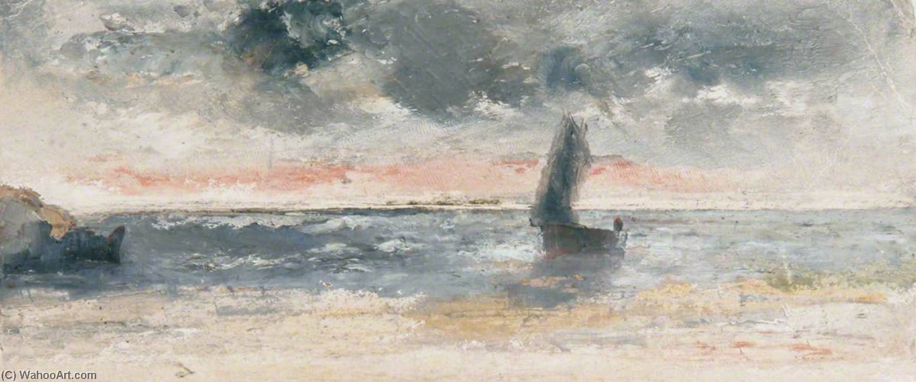Ship On Seascape — Henry Baines