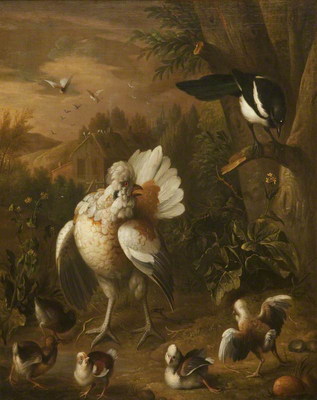 Farmyard Scene — Jakab Bogdány