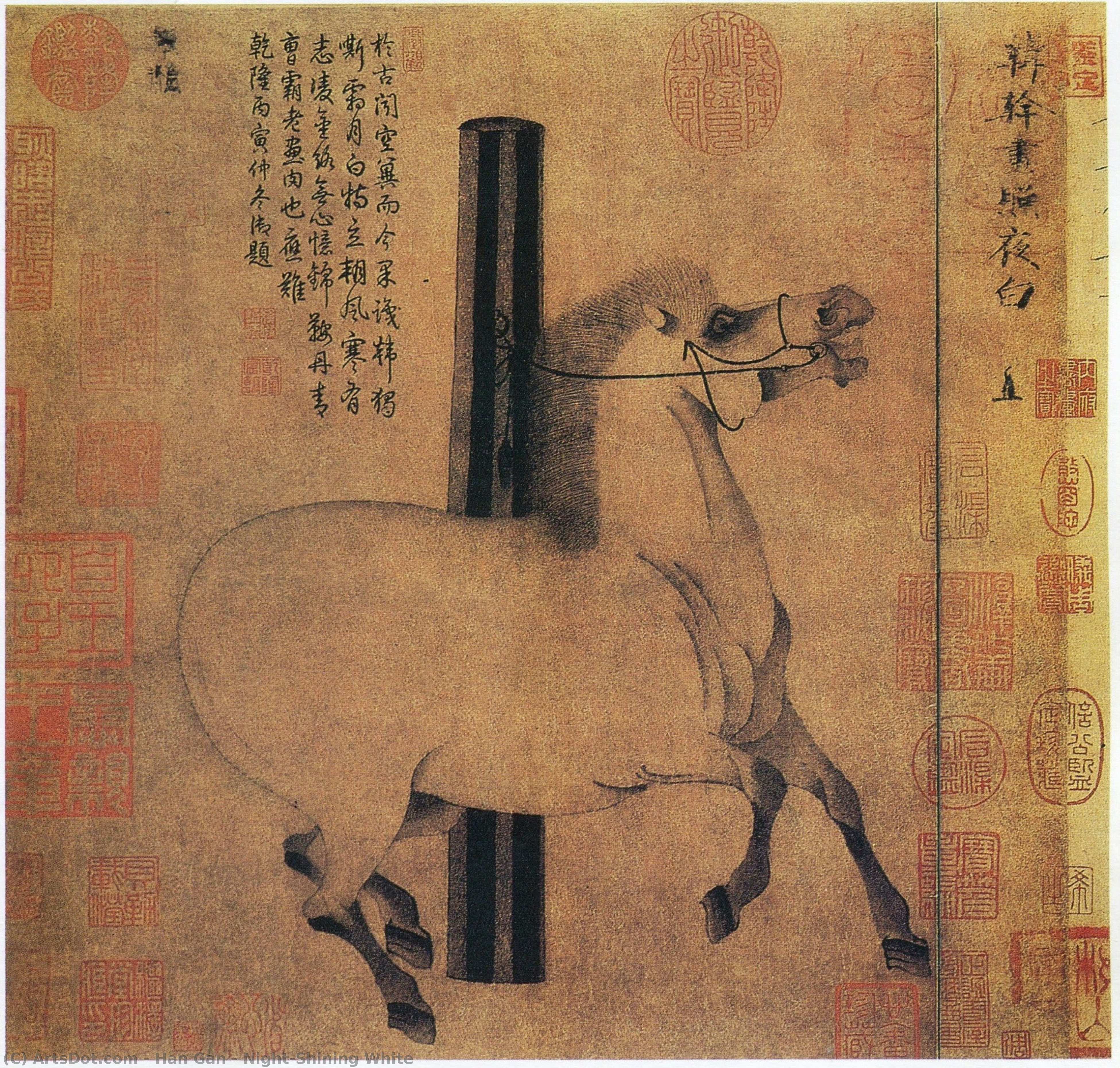 Night-shining White — Han Gan