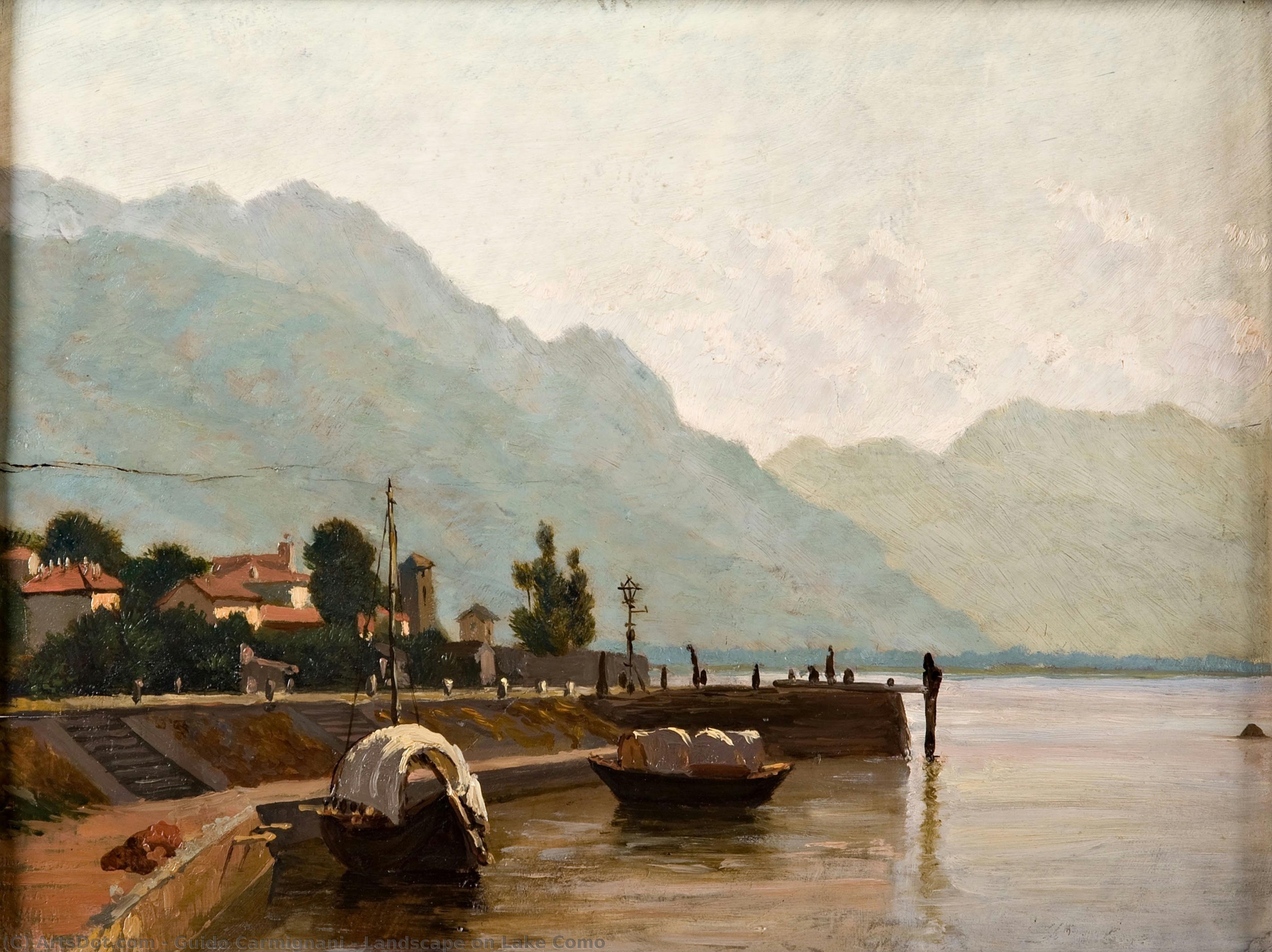 Landscape On Lake Como — Guido Carmignani