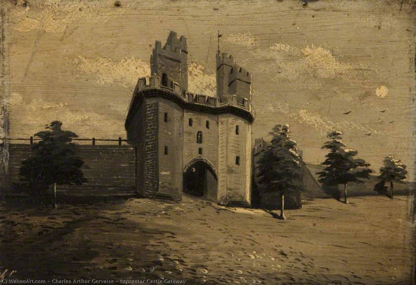 Lancaster Castle Gateway — Charles Arthur Gervaise