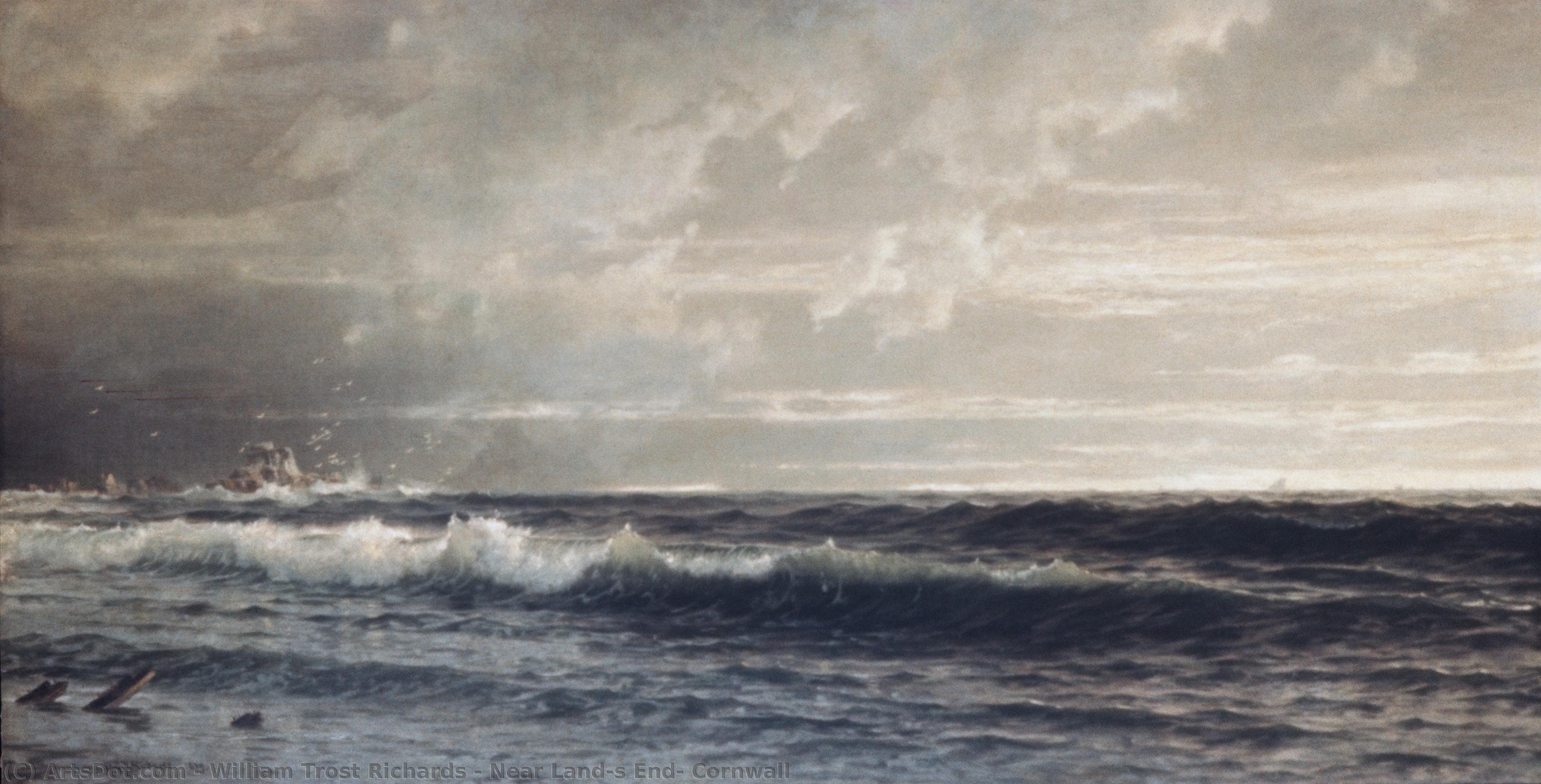 Near Land's End, Cornwall — William Trost Richards