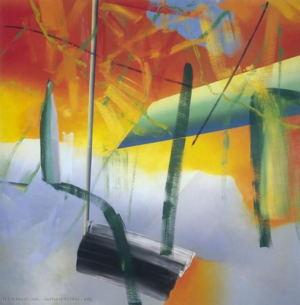 July — Gerhard Richter