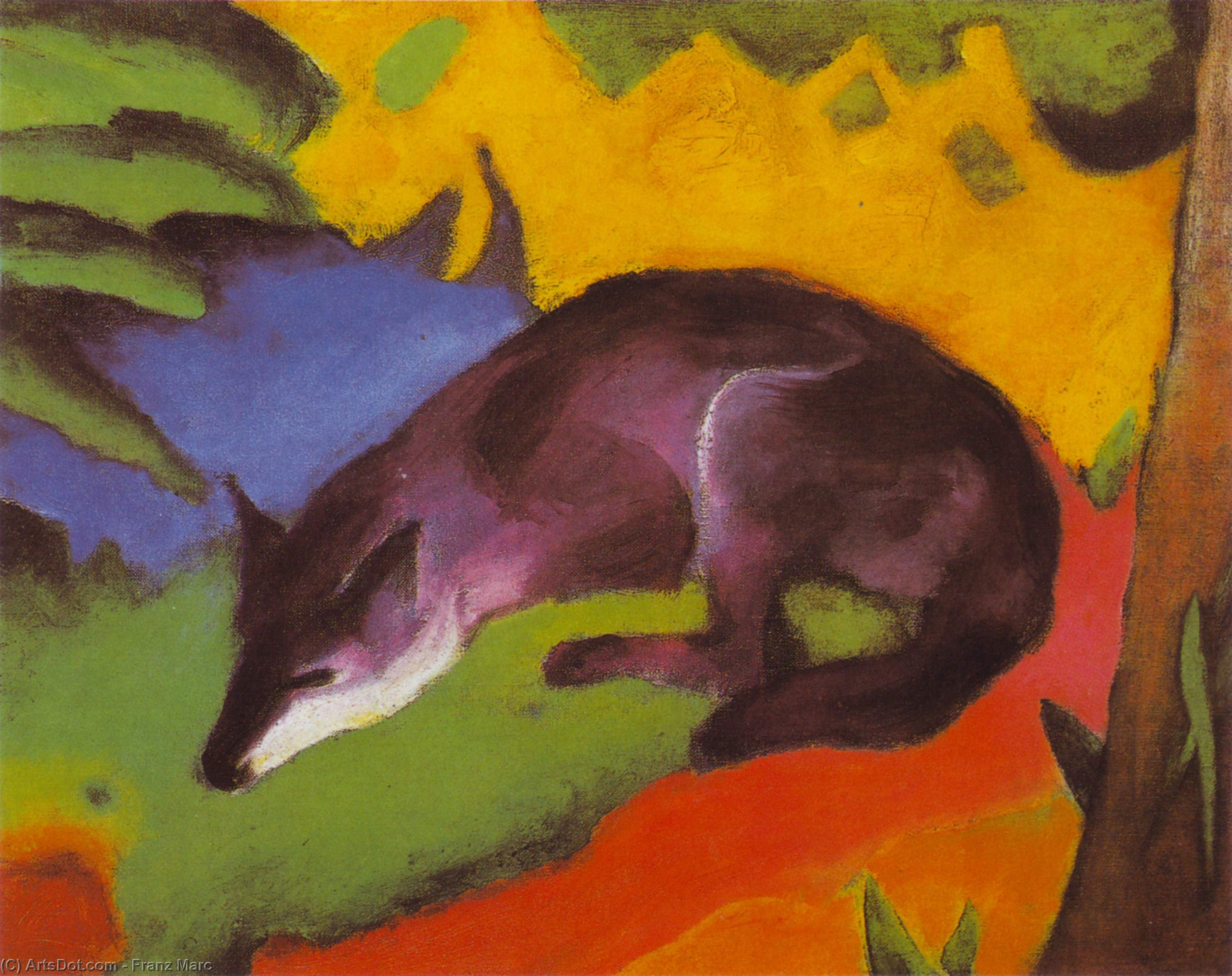 Der Blaue Fuchs — Franz Marc