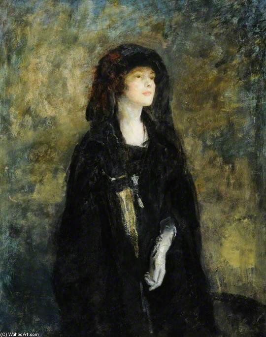 Mrs Claude Johnson In Black — ამბროუზ მაკევოი