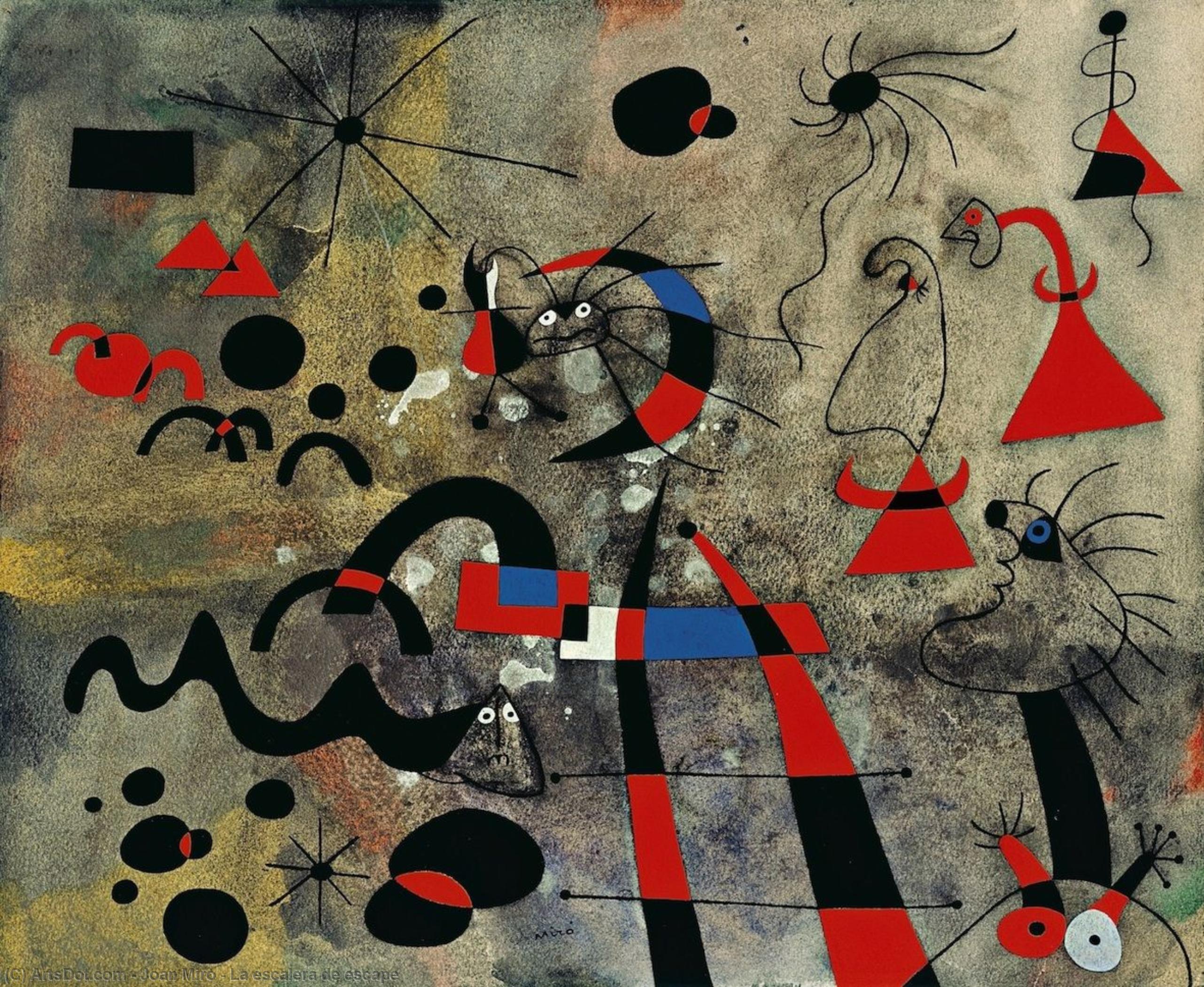 La Escalera De Escape — Joan Miró