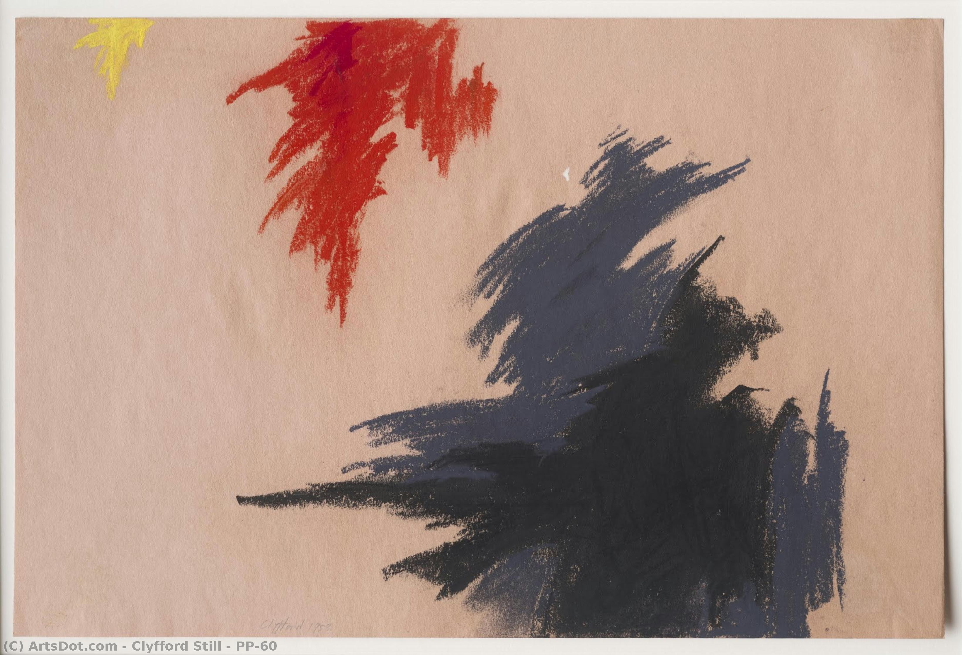 Pp-60 — Clyfford Still