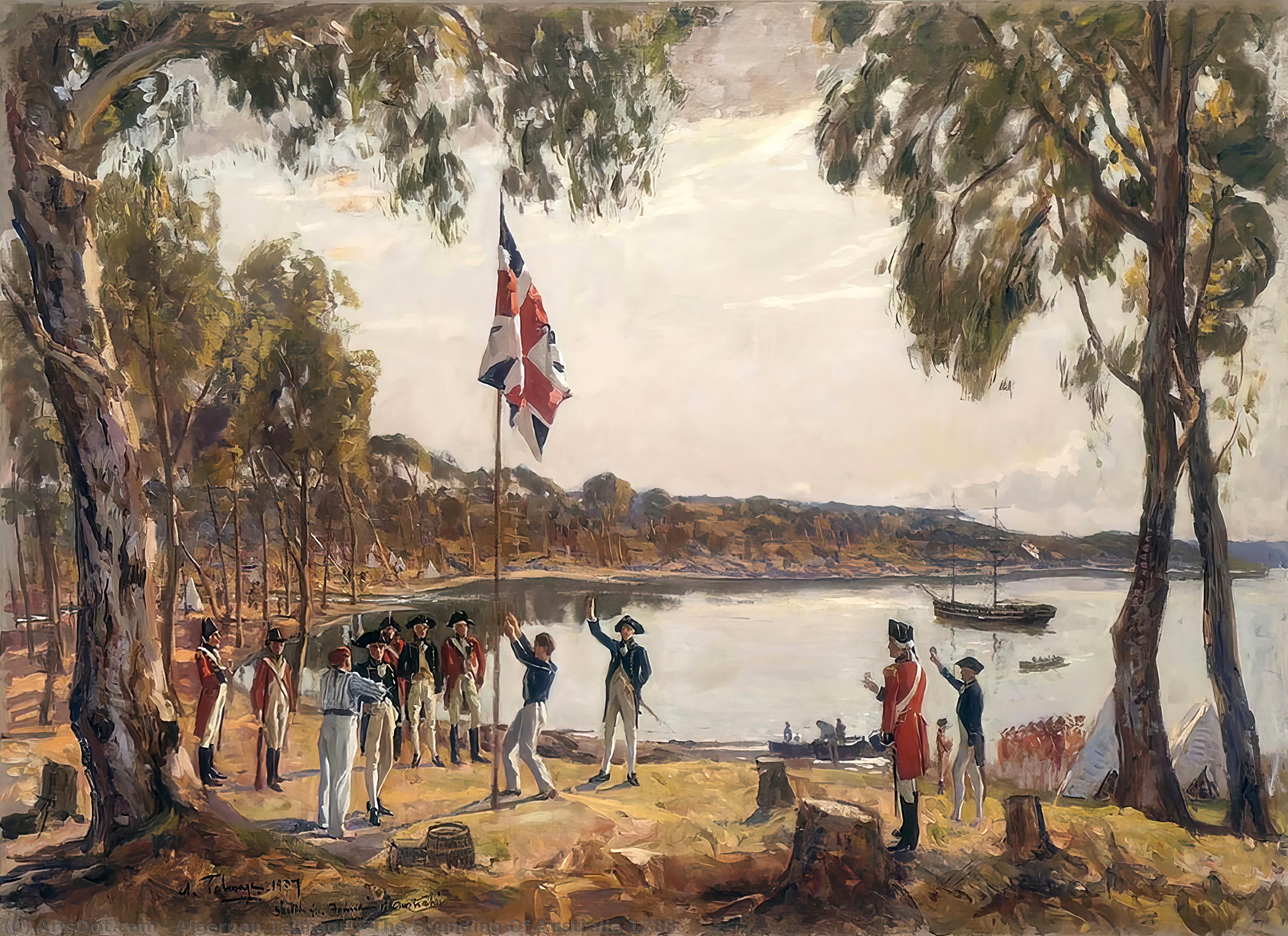 The Founding Of Australia 1788 — 알거넌 탈마지