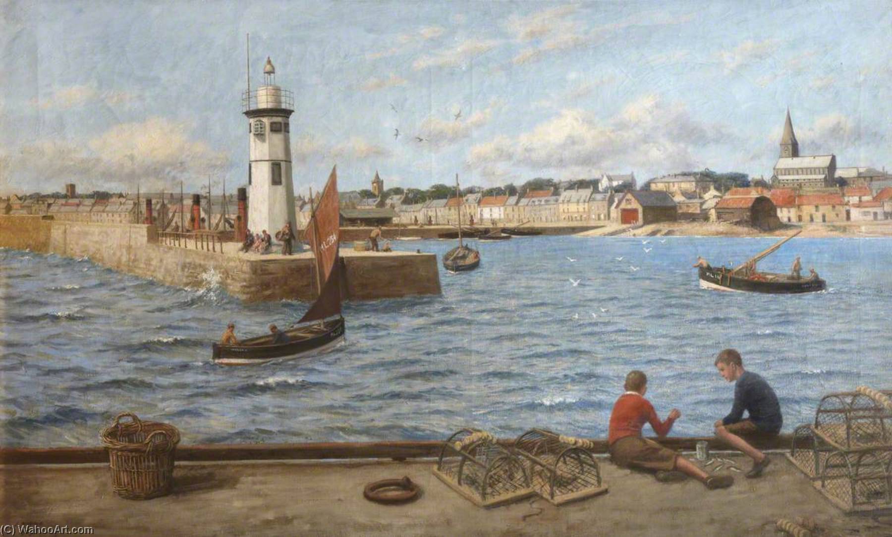 Anstruther Harbour — John Mcghie