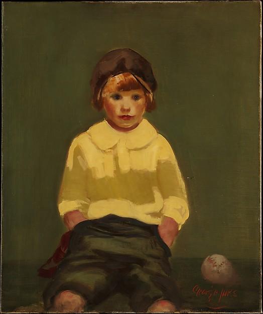 Boy With Baseball — George Benjamin Luks