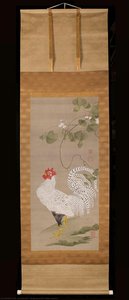 Hanging Scroll (white rooster)