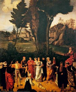 The Judgment Of Solomon — Giorgione