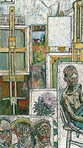 The Purple Globe Artichoke Flower — John Randall Bratby