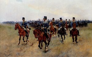 Mounted Cavalry — José Cusachs Y Cusachs