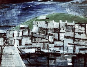 Grey Cubic Landscape