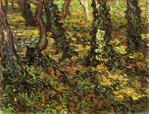 Troncs Et Lierre — Vincent Van Gogh