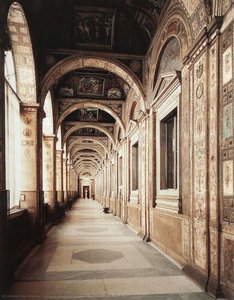 Papa Leo X Loggia Ülemisel Maa-ruumi — Raphael