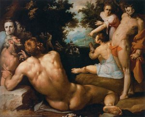 The Baptism Of Christ — კორნელის კორნელისი ვან ჰაარლემი