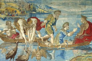Tapestry Of Raffaello, The Miraculous Catch — Pieter Van Edingen Van Aelst