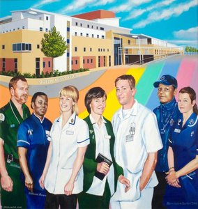 Hospital History Mural