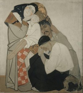 Family. The Central Part Of Triptych “life” — Fedir Krychevsky