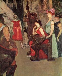 Messalina Seated — Henri De Toulouse-lautrec