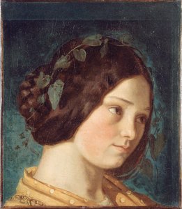 Portrait Of Zélie Courbet — Gustave Courbet