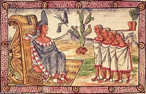 Montezuma Ii And His Envoys To The Spanish Conquerors