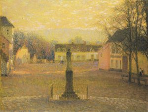 Small Villa In Afternoon — Henri Le Sidaner