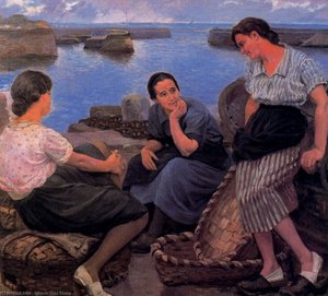Waiting for the boats