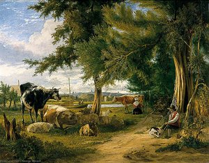Pastoral scene