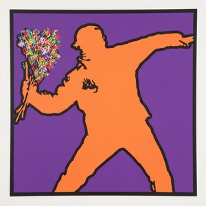 The Kinetic Resonance Of Prismatic Chaos Within A Bold Orange Silhouette — Caroline Pelletier