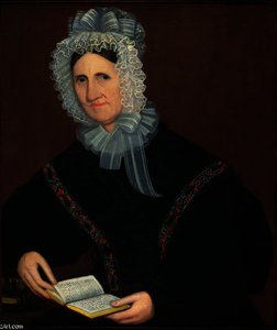 Woman with Black Paisley Shawl