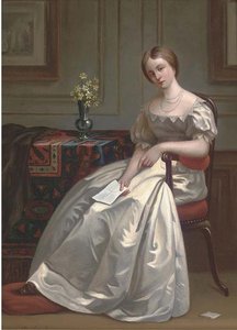 The Letter — Gustave Léonhard De Jonghe