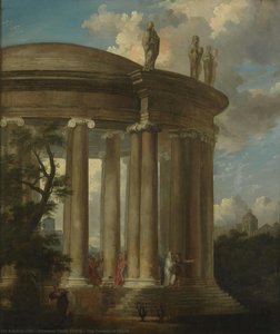 The Temple Of Diana — Giovanni Paolo Panini